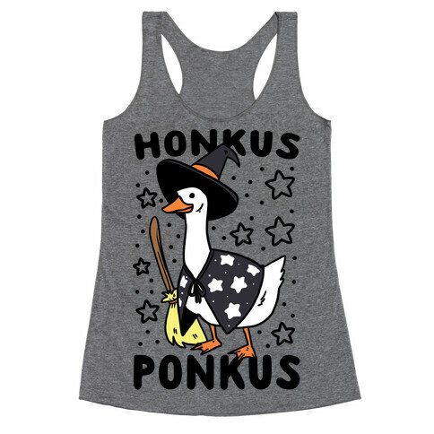 Honkus Ponkus Racerback Tank Top