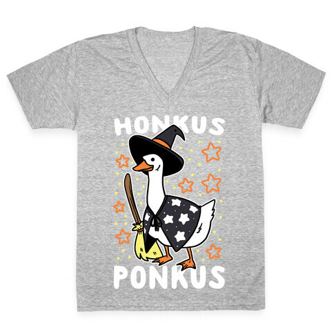 Honkus Ponkus V-Neck Tee Shirt