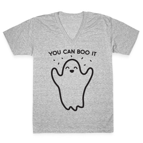 You Can Boo It V-Neck Tee Shirt