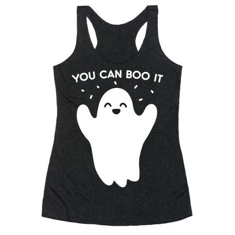 You Can Boo It Racerback Tank Top