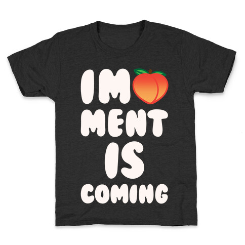 Impeachment Is Coming White Print Kids T-Shirt