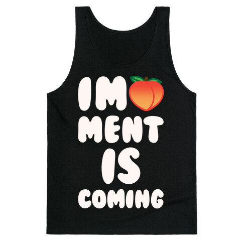 Impeachment Is Coming White Print Tank Top