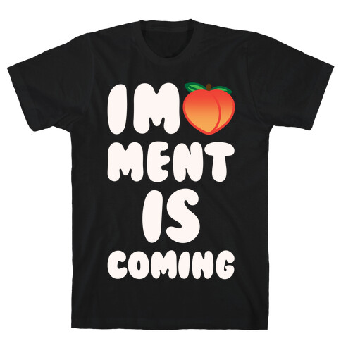 Impeachment Is Coming White Print T-Shirt