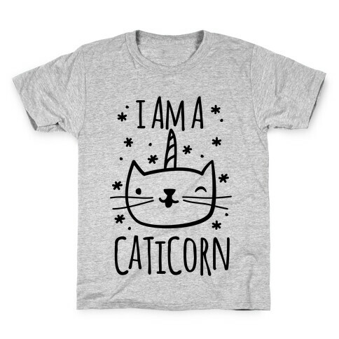I Am A Caticorn Kids T-Shirt