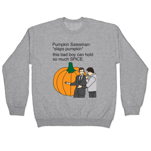 Pumpkin Salesman Pullover