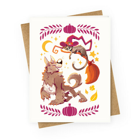 Wholesome Halloween Greeting Card