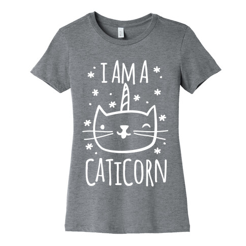 I Am A Caticorn Womens T-Shirt