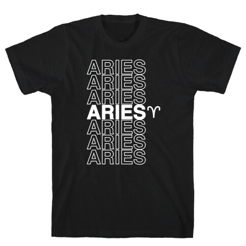 Aries - Zodiac Thank You Parody T-Shirt