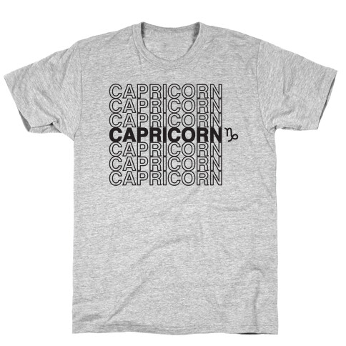 Capricorn - Zodiac Thank You Parody T-Shirt