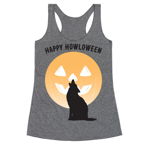 Happy Howloween Racerback Tank Top