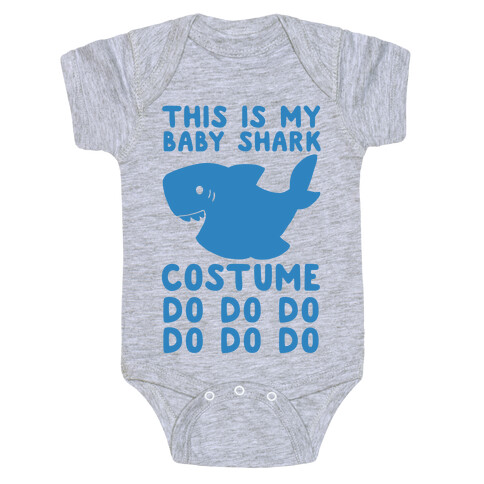 This is My Baby Shark Costume Do Do Do Do Baby One-Piece