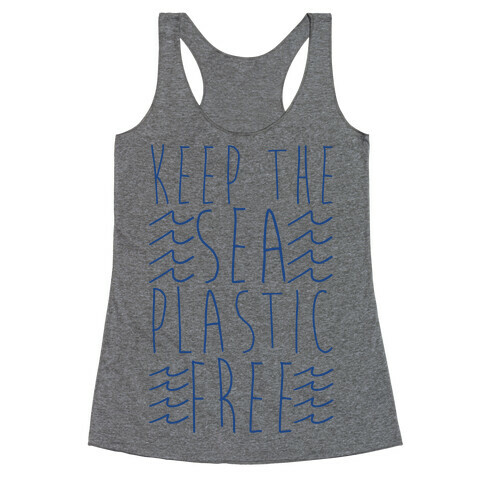 Keep the Sea Plastic-Free Racerback Tank Top