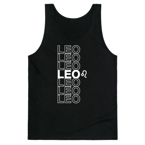 Leo - Zodiac Thank You Parody Tank Top