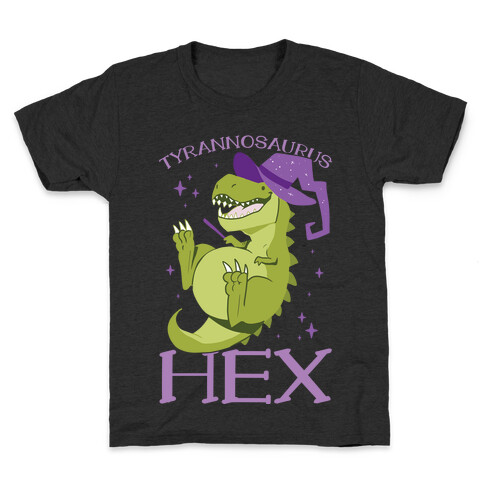 Tyrannosaurs Hex Kids T-Shirt