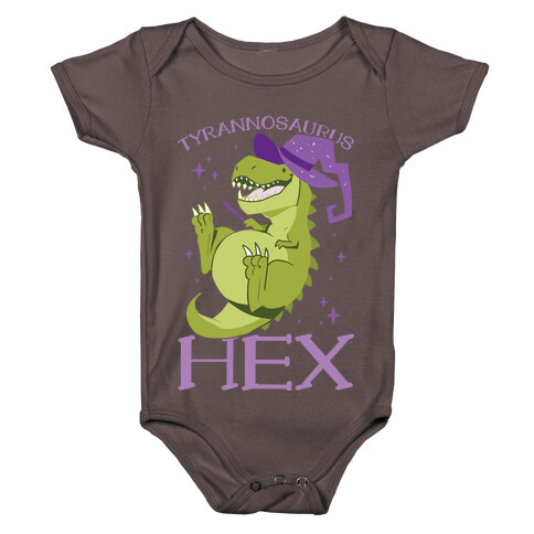 Tyrannosaurs Hex Baby One-Piece