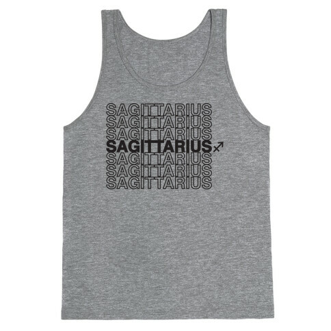 Sagittarius - Zodiac Thank You Parody Tank Top