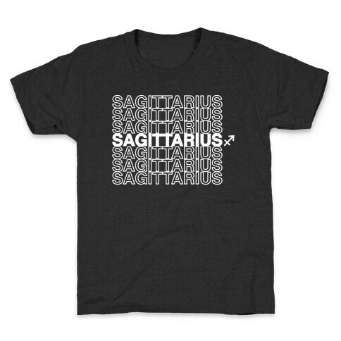 Sagittarius - Zodiac Thank You Parody Kids T-Shirt