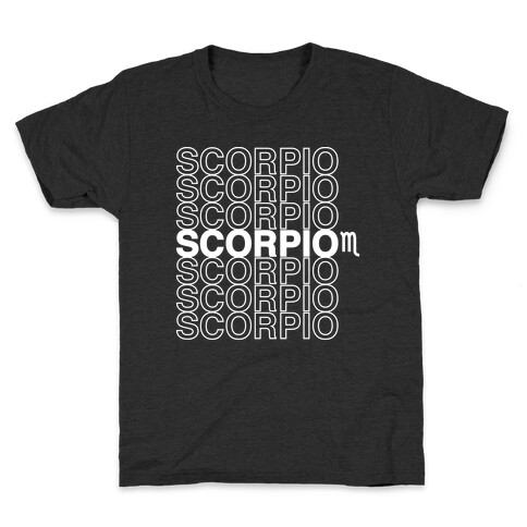 Scorpio - Zodiac Thank You Parody Kids T-Shirt