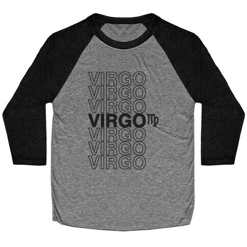 Virgo - Zodiac Thank You Parody Baseball Tee