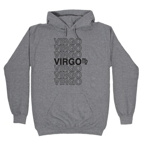 Virgo - Zodiac Thank You Parody Hooded Sweatshirt