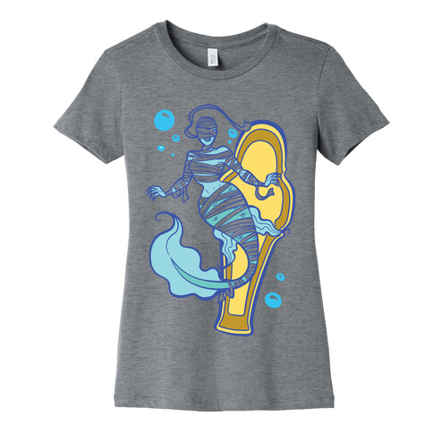 Mermummy Parody Womens T-Shirt