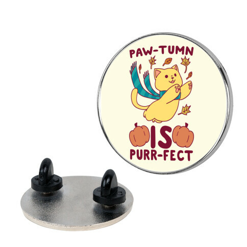 Paw-tumn is Purrfect Pin