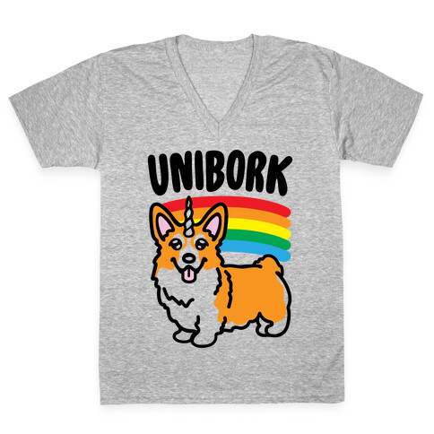 Unibork V-Neck Tee Shirt