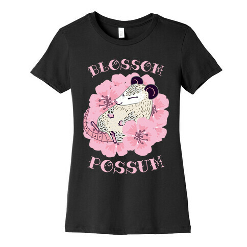 Blossom Possum Womens T-Shirt