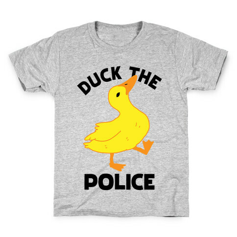 Duck the Police Kids T-Shirt