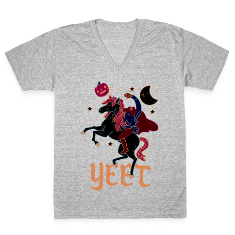 Yeetless Horseman V-Neck Tee Shirt