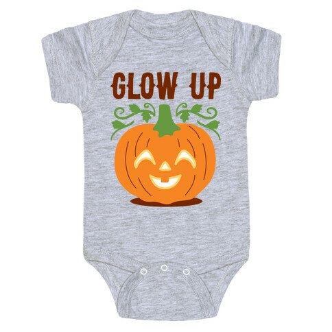 Glow Up Jack-o'-Lantern Baby One-Piece