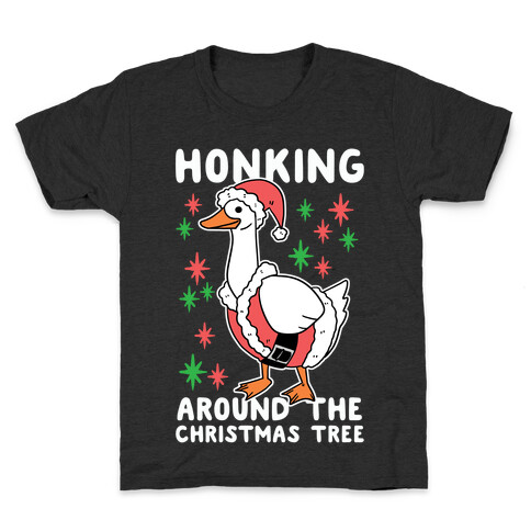 Honking Around the Christmas Tree  Kids T-Shirt