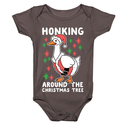Honking Around the Christmas Tree  Baby One-Piece