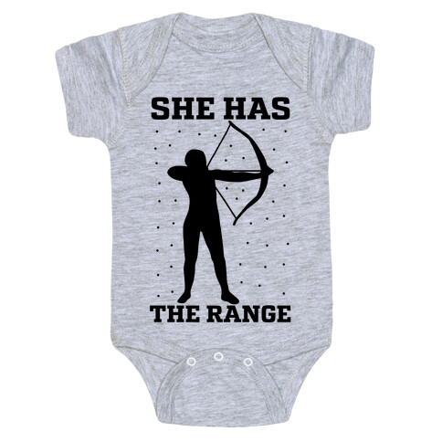 She Has the Range Baby One-Piece