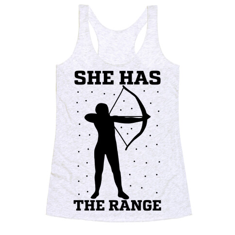 She Has the Range Racerback Tank Top