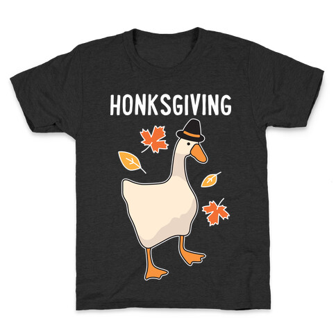 Happy Honksgiving Goose Kids T-Shirt