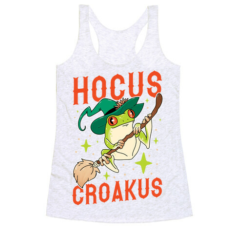 Hocus Croakus Racerback Tank Top