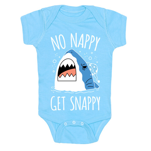 No Nappy Get Snappy Baby One-Piece