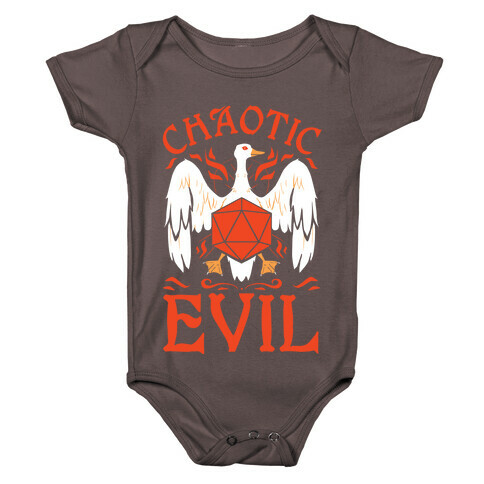 Chaotic Evil Goose Baby One-Piece