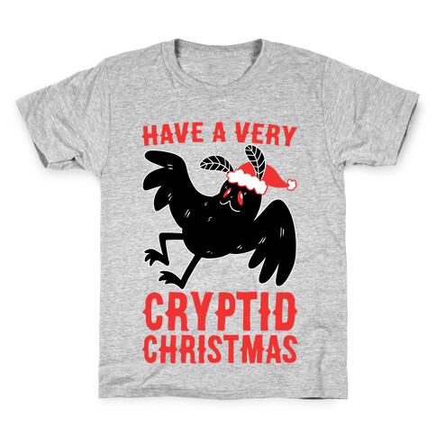 Have a Very Cryptid Christmas - Mothman Kids T-Shirt