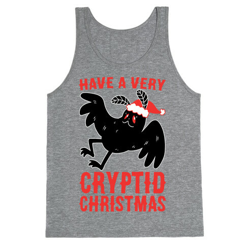 Have a Very Cryptid Christmas - Mothman Tank Top