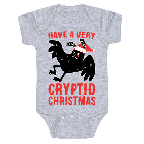 Have a Very Cryptid Christmas - Mothman Baby One-Piece