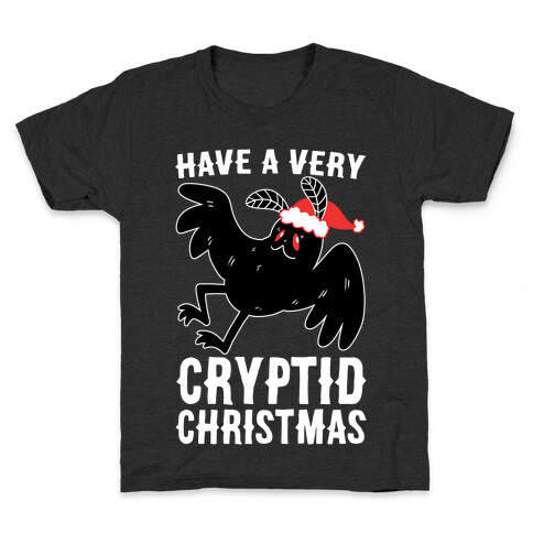 Have a Very Cryptid Christmas - Mothman Kids T-Shirt