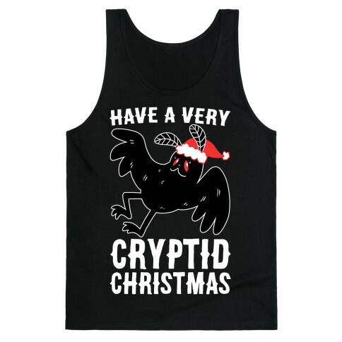 Have a Very Cryptid Christmas - Mothman Tank Top