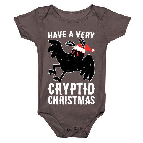 Have a Very Cryptid Christmas - Mothman Baby One-Piece