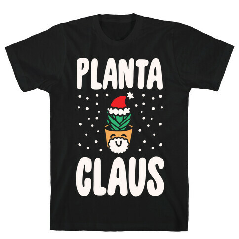 Planta Claus White Print T-Shirt