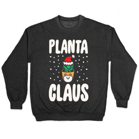 Planta Claus White Print Pullover