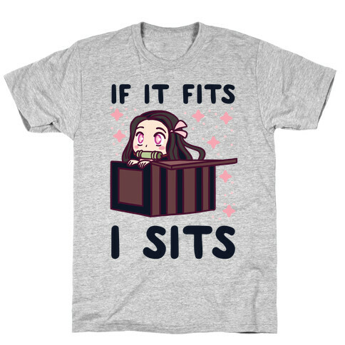 If It Fits, I Sits - Demon Slayer T-Shirt