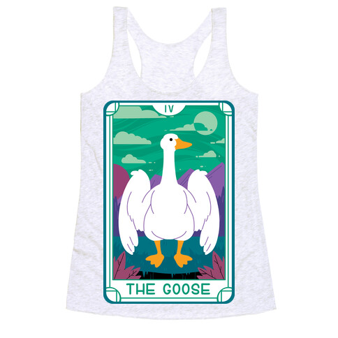 The Goose Tarot Racerback Tank Top