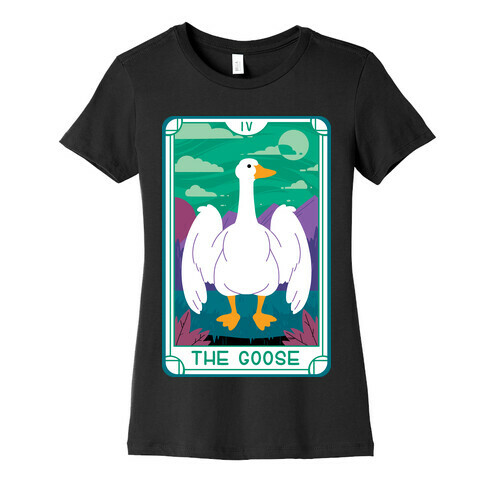 The Goose Tarot Womens T-Shirt